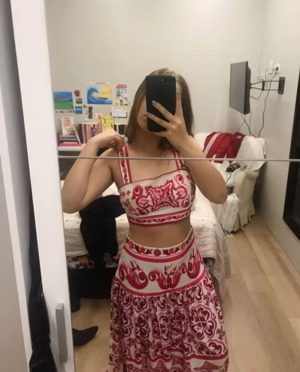 Conjunto rosa 