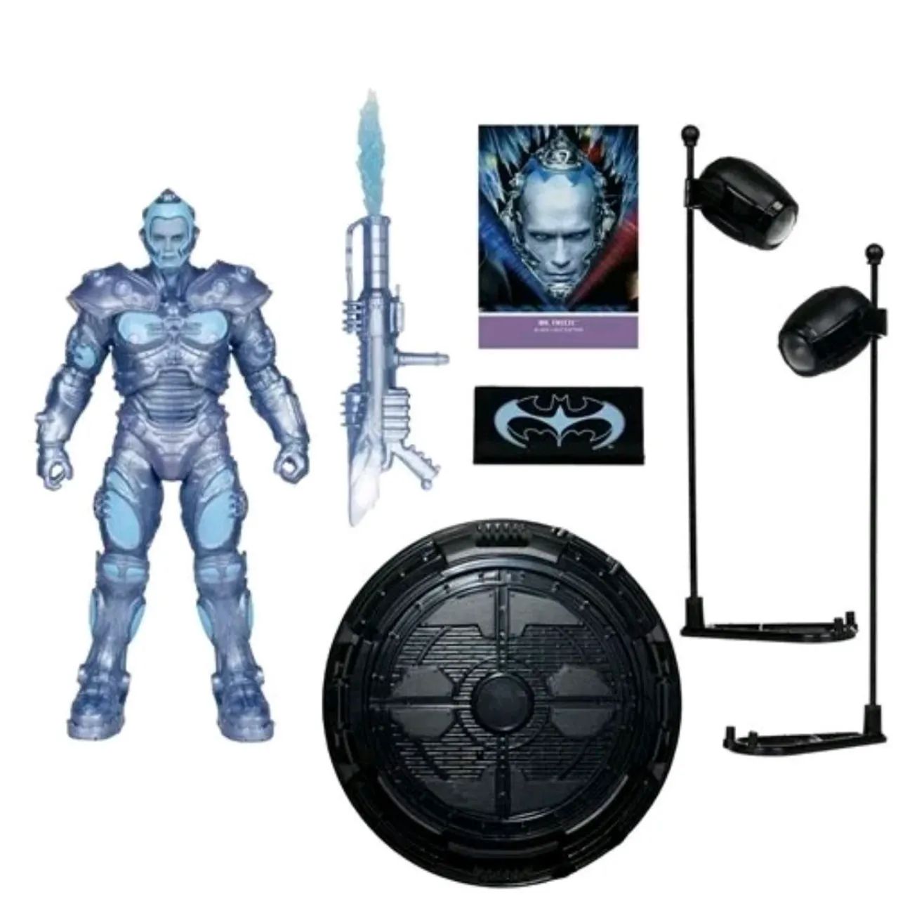 Boneco DC Multiverse Mcfarlane Toys Mr.Freeze Black Light - Foto 4