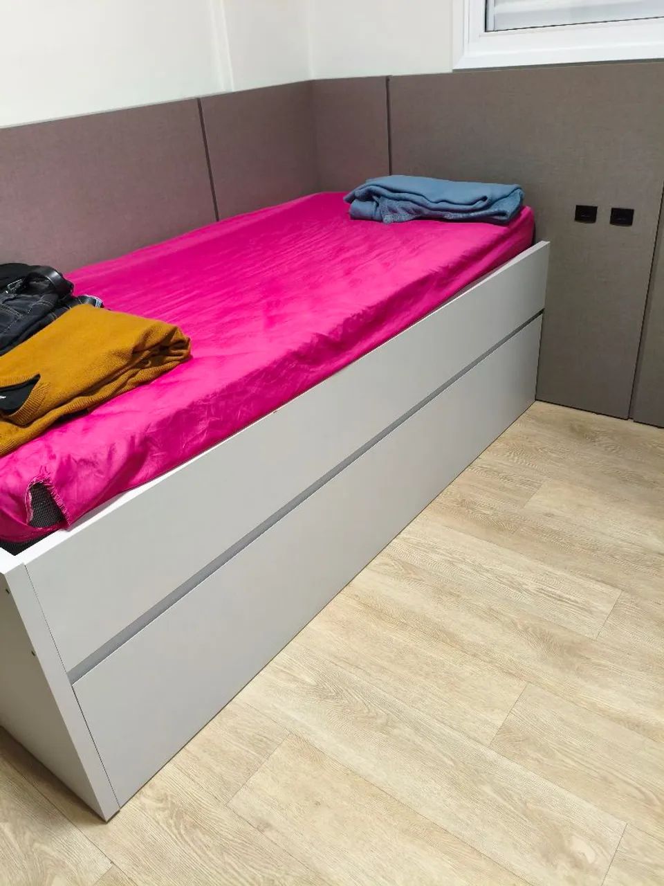Cama auxiliar com rodinhas - Foto 3