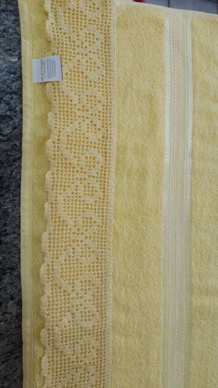 Toalha de banho e pano de prato 