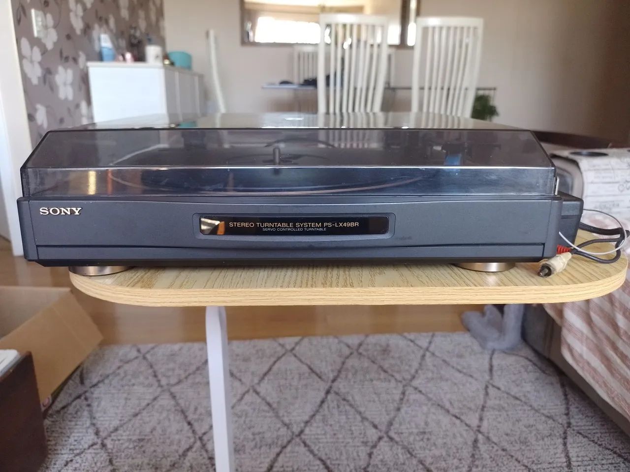 Toca Discos Sony PS-LX49BR (Turntable System) - Agulha Nova!