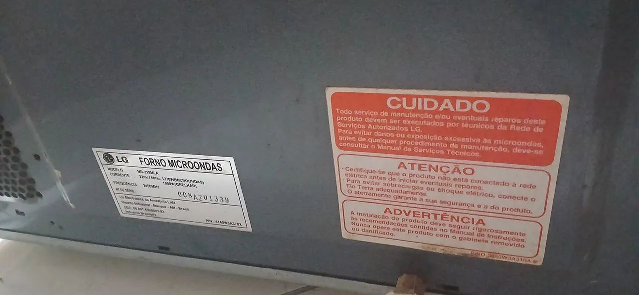 Microondas com defeito - Foto 3