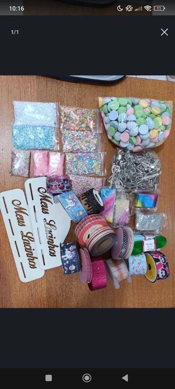 Kit material para artesanato  - Foto 2