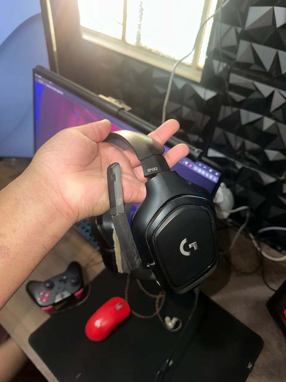 Headset logitech G432 - Foto 3
