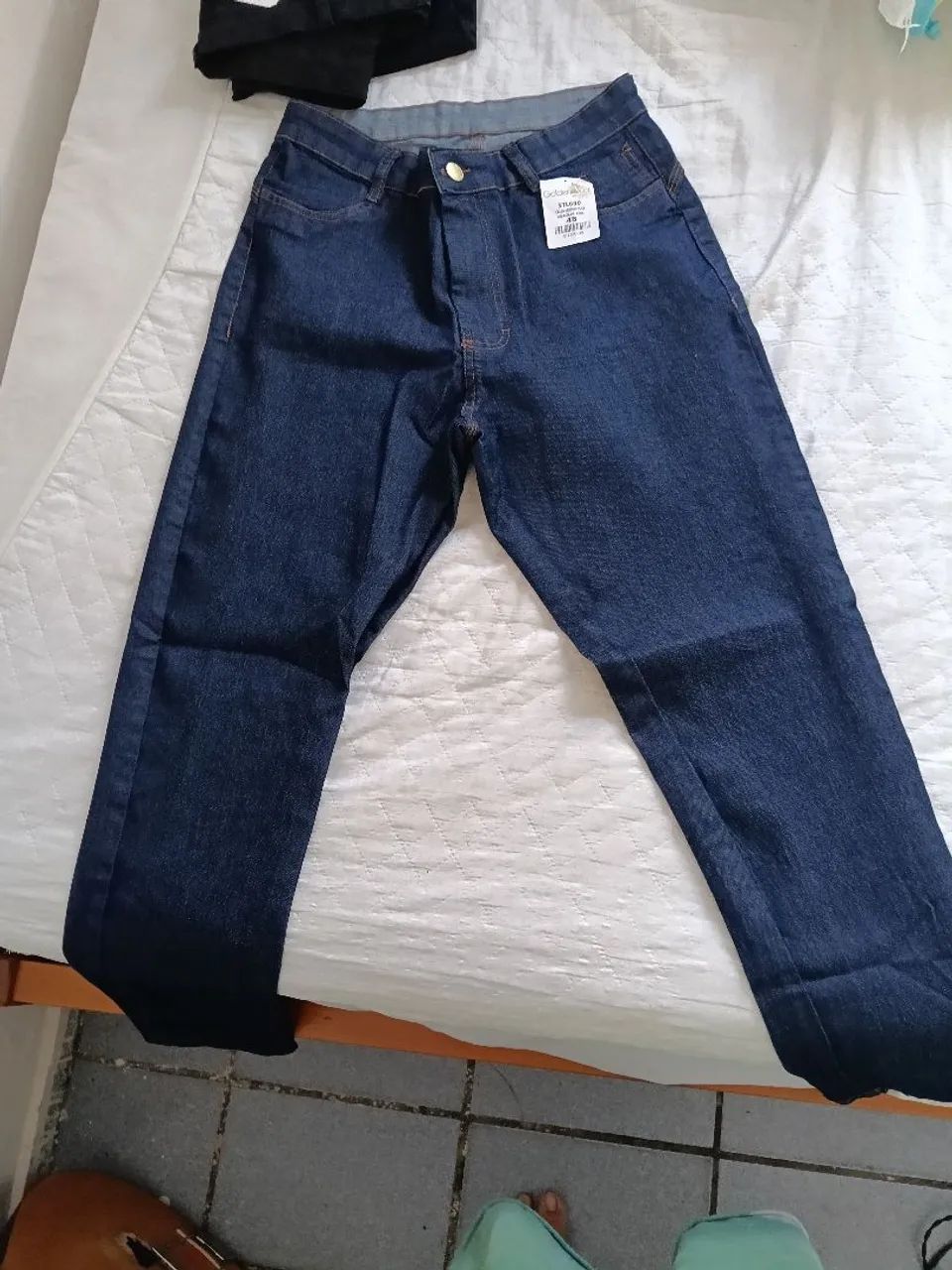 Calça jeans feminina plus size.  - Foto 2