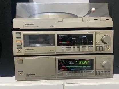 Som Modulado Gradiente, Receiver, Tape Deck(toca fitas), Pick Up(toca discos) - Foto 3