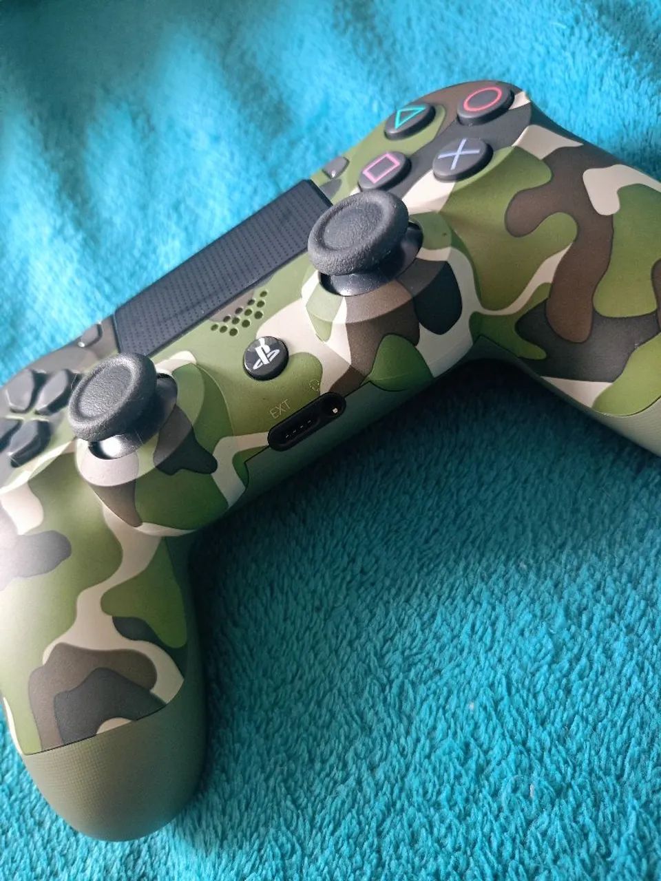 Controle Original PS4 DualShock 4 Camuflado - Foto 4