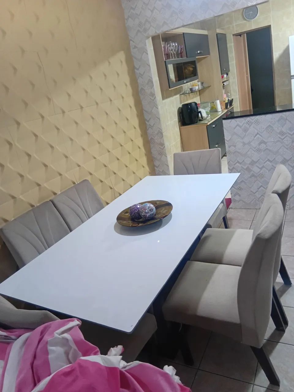 Mesa com 6 cadeira  - Foto 4