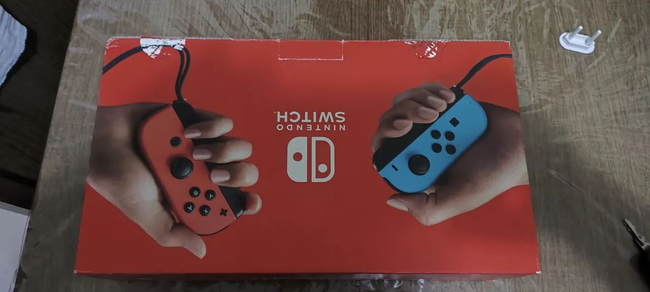 Nintendo Switch V2 desbloqueado completo na caixa - Foto 3