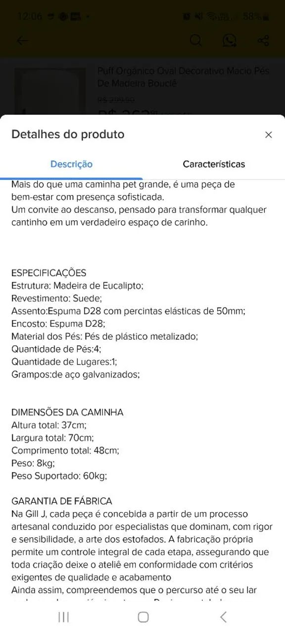 Cama/sofá pet tam M - Foto 5