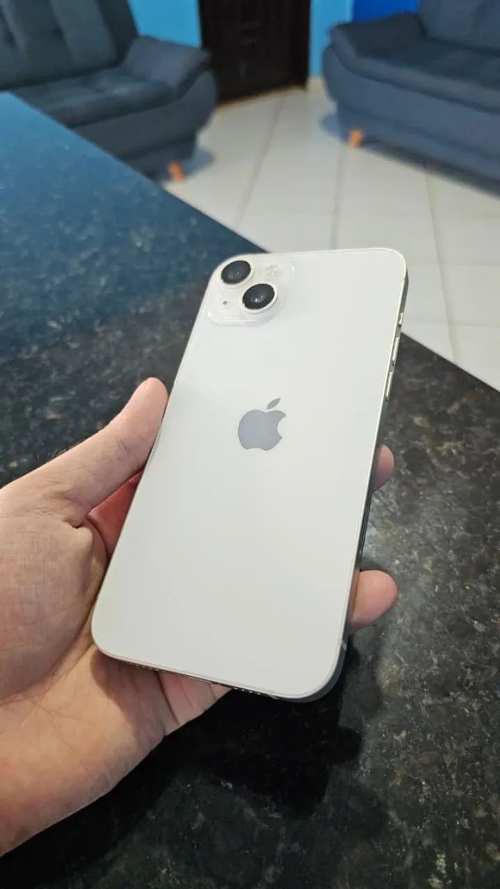 iPhone 14 Plus 128GB Branco - Impecável + Caixa + Brindes - Foto 4