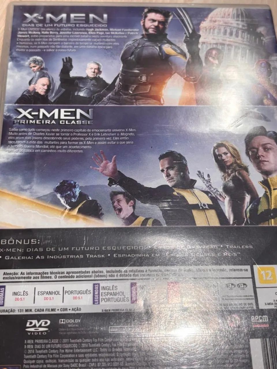  Man DVD Blu-ray セット Kit DVD X-MEN - DVD, Blu-Ray e Vídeo Cassete - Jardim Brasil
