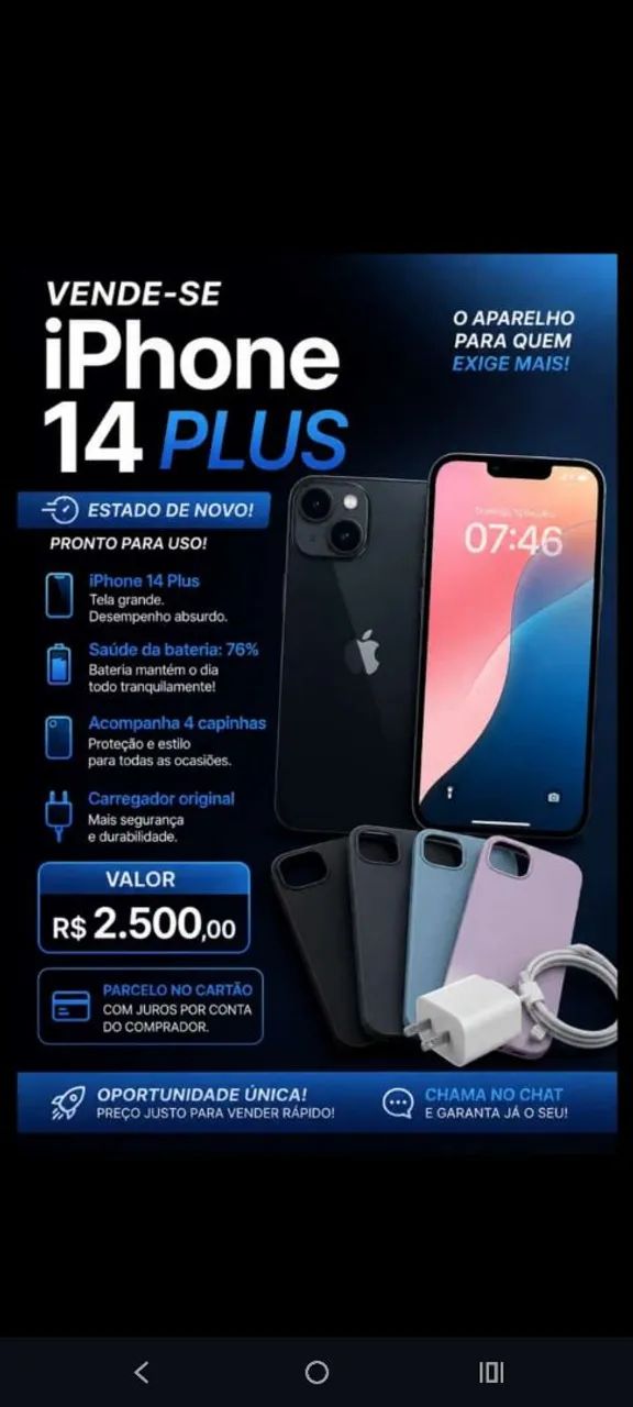 iPhone 14 plus 