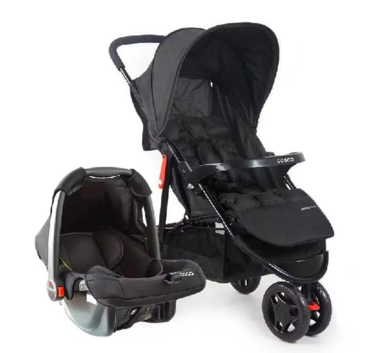 Carrinho e bebê conforto Cosco