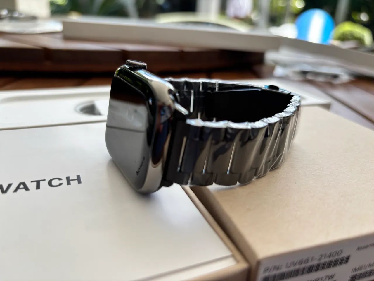 Apple Watch 7 45mm- SAFIRA - NOVO