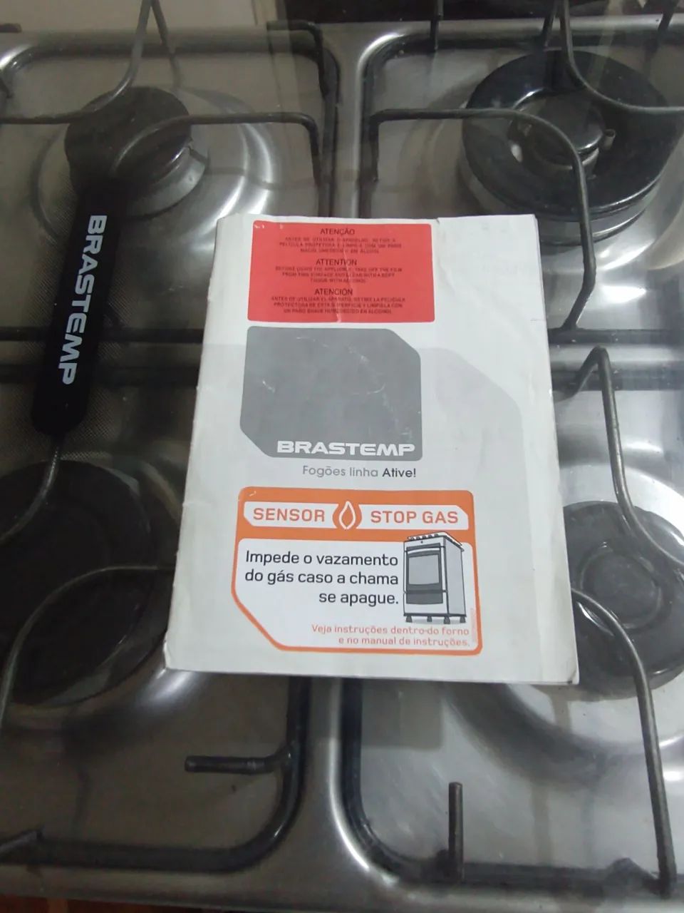 FOGÃO BRASTEMP ACTIVE TIMER COM GRILL - Foto 3