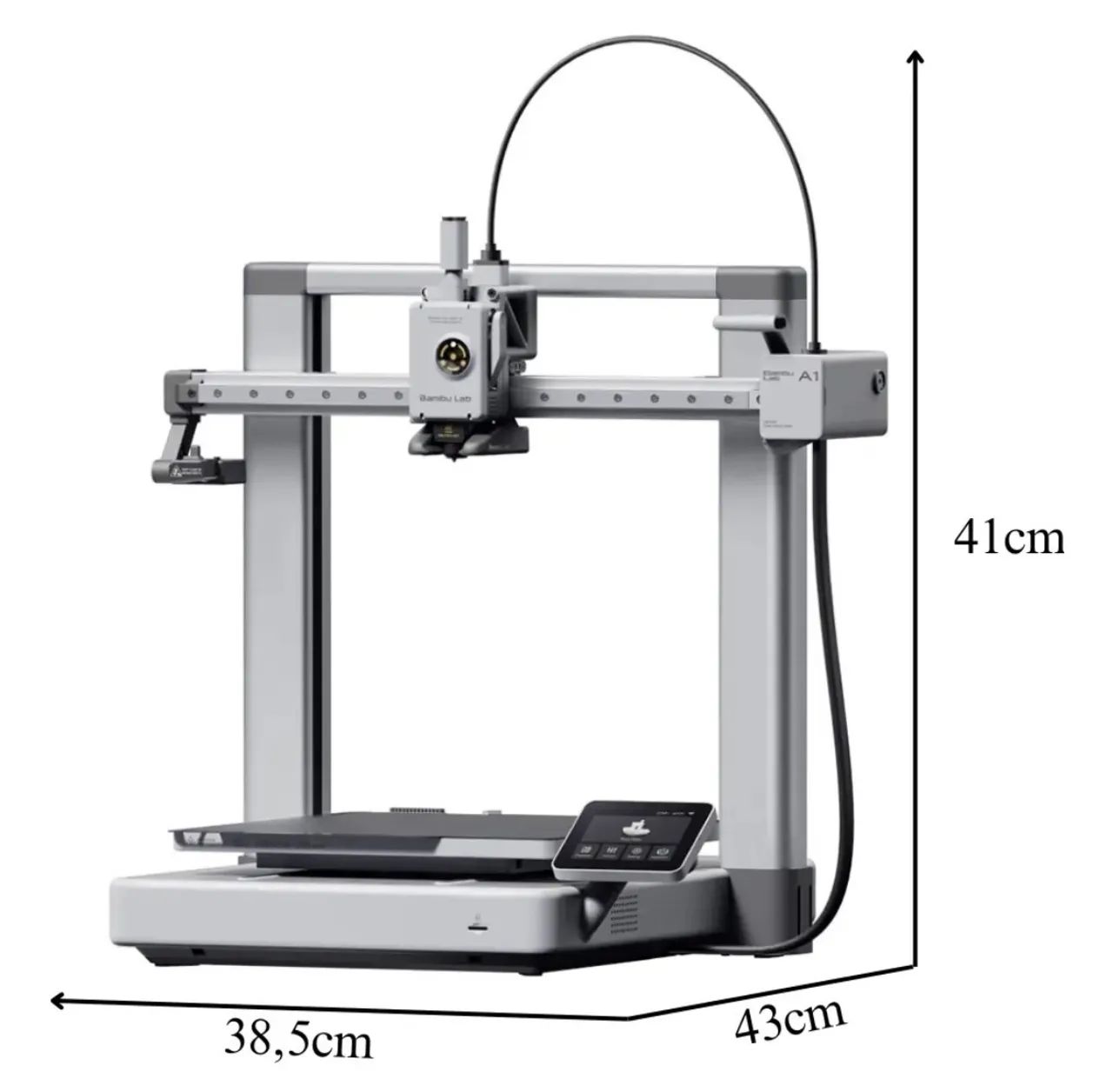 Impressora 3D Bambu Lab A1 Nova Lacrada 127/220V Prateada - Foto 2