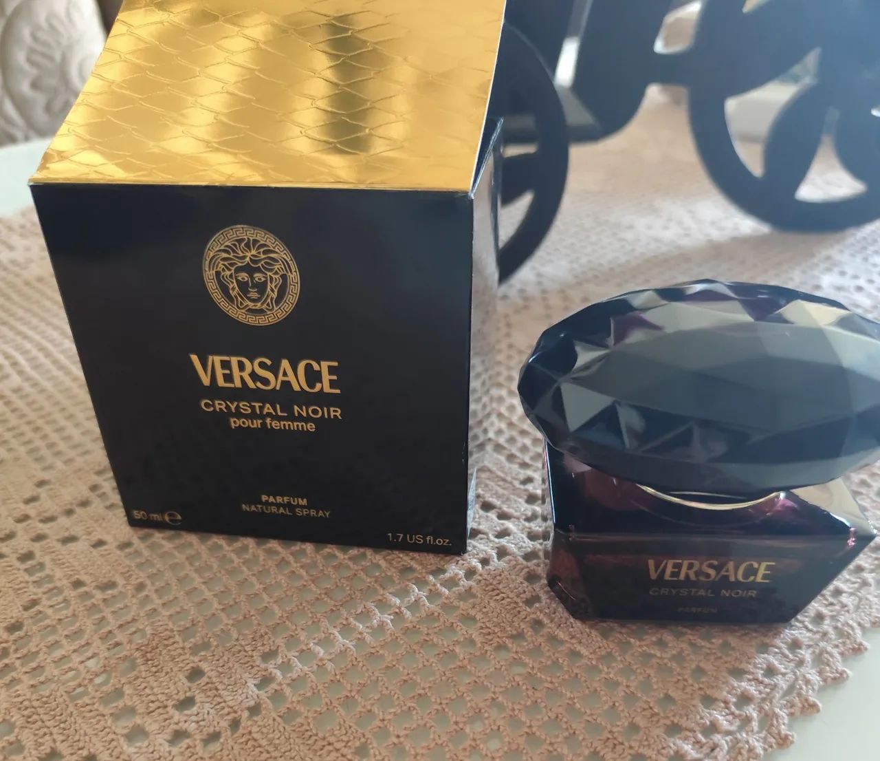 Perfume versace crystal noir 50ml 