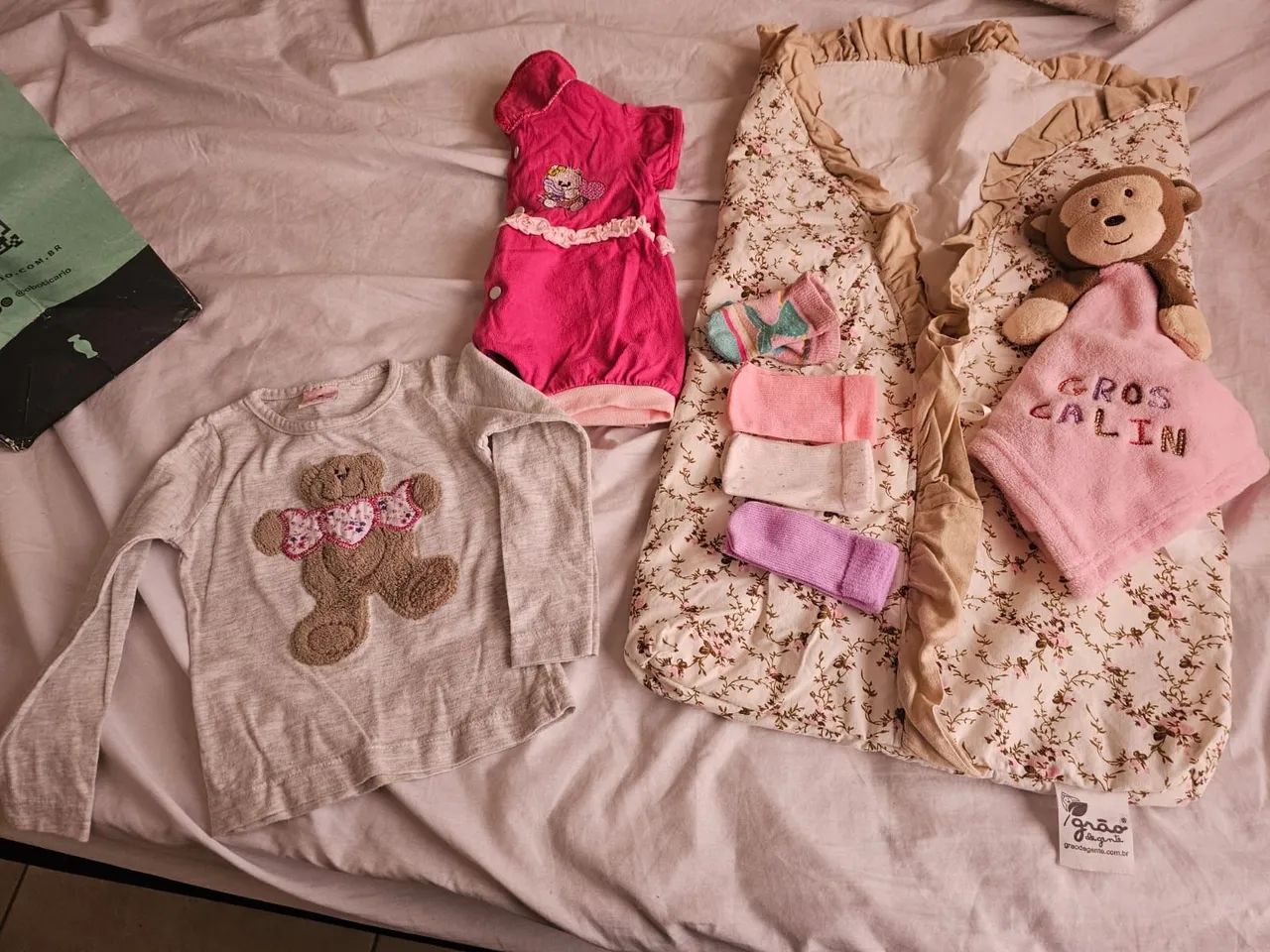 Roupas de bebê - Rn e P - Foto 4