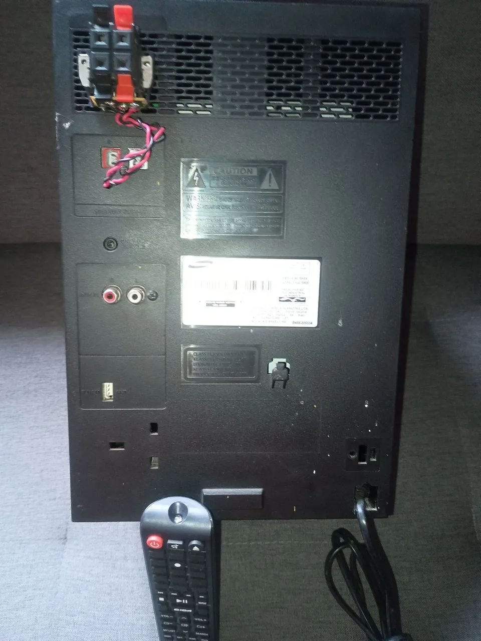 Central microsystem SANSUNG com BLUETOOTH  adaptado - Foto 5
