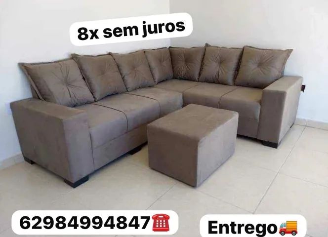 Sofa 2 e 3 lugares novo