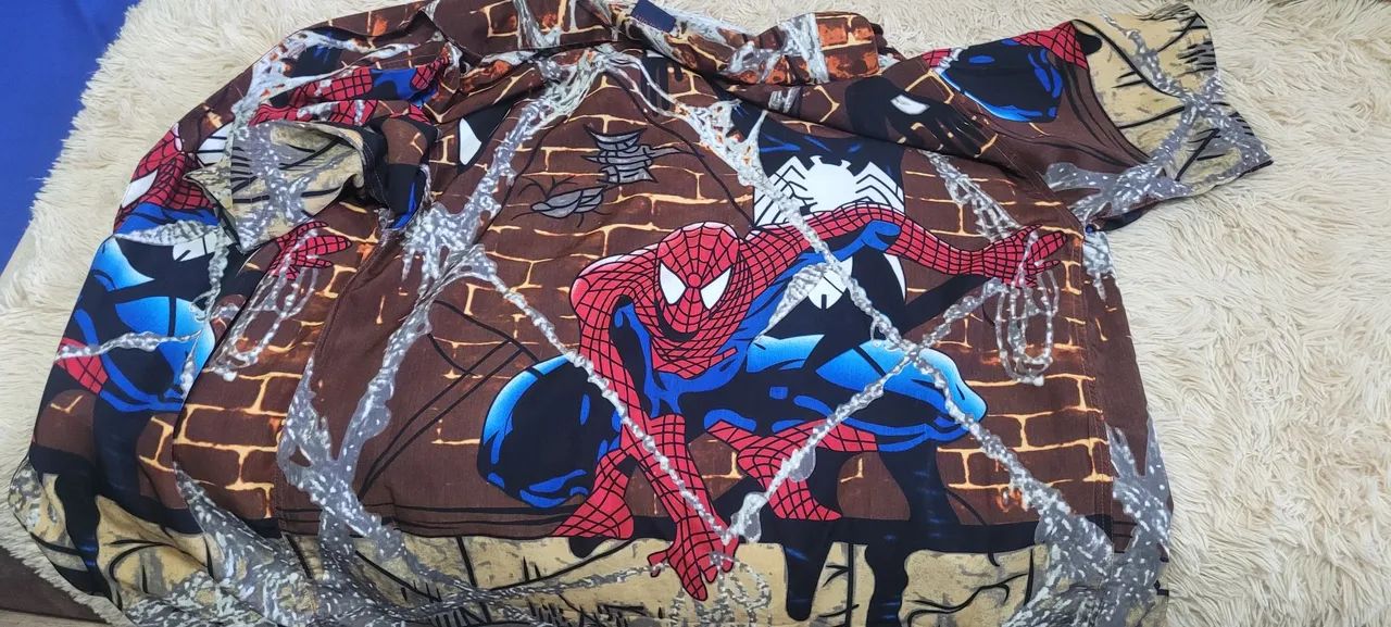 Camisa homem aranha vintage - Foto 4