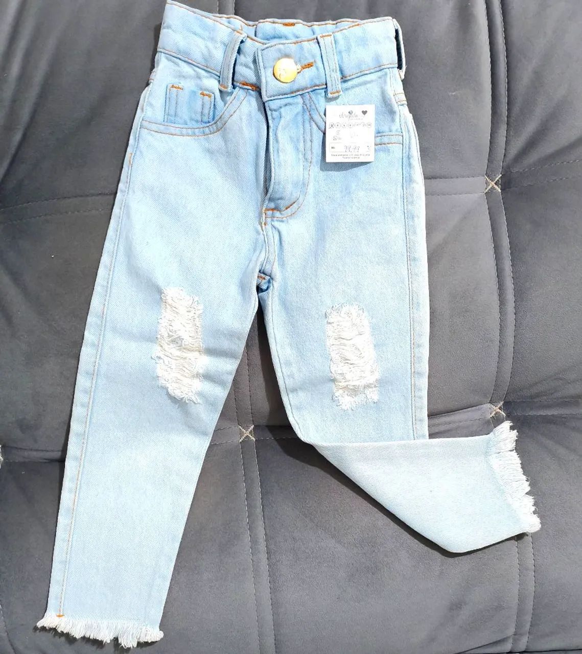 Calça jeans infantil 2 anos