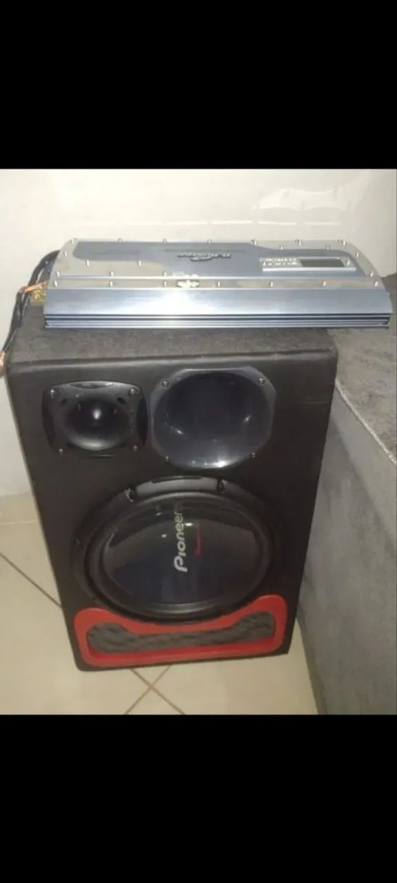 Vendo Caixa de Som com Módulo zero. - Foto 2