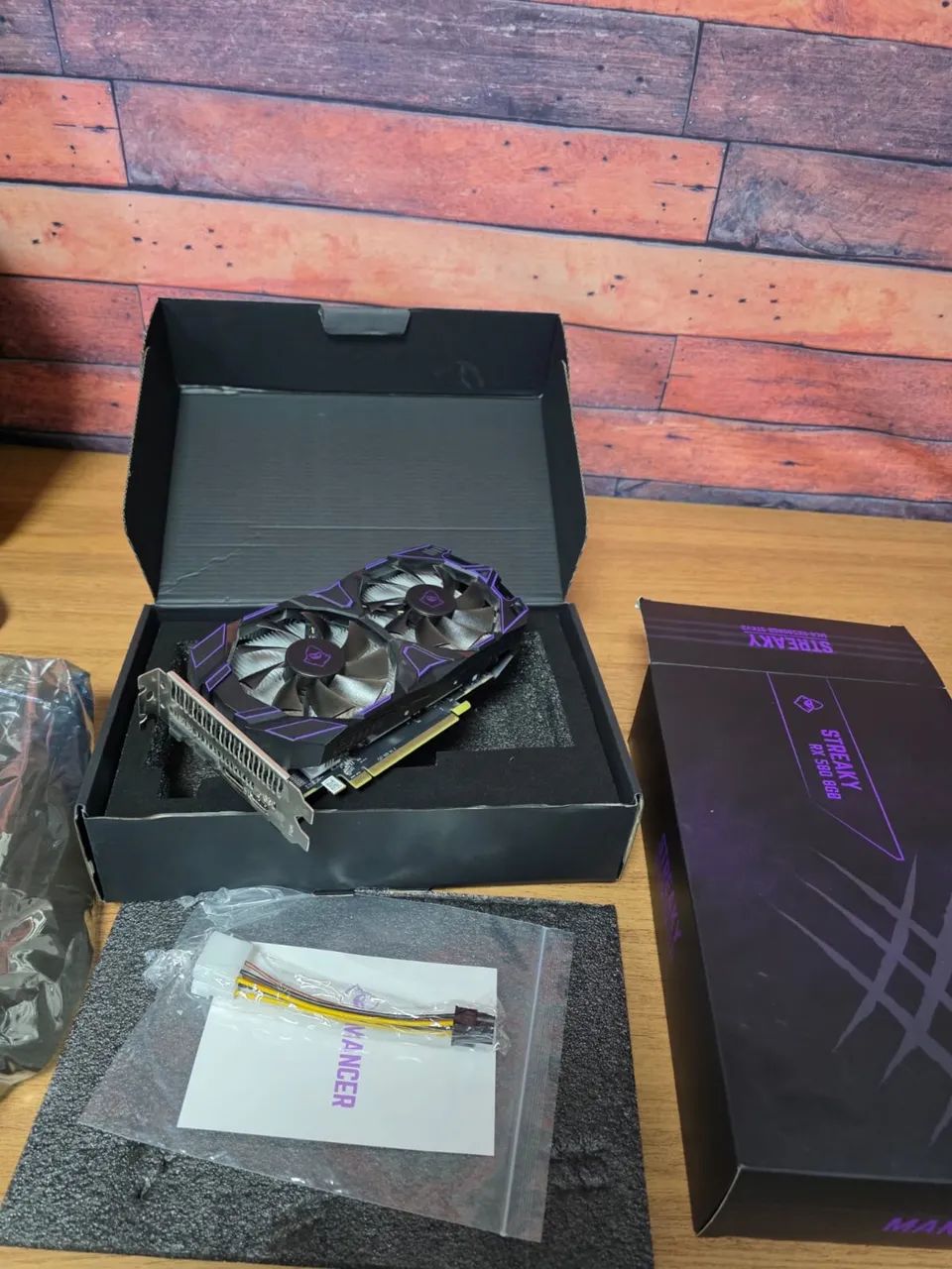 PLACA DE VIDEO SEMI NOVA RX 580 8GB