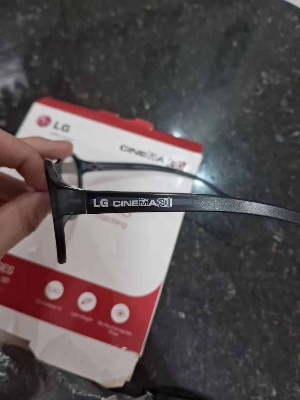 Kit 4 óculos 3d  LG