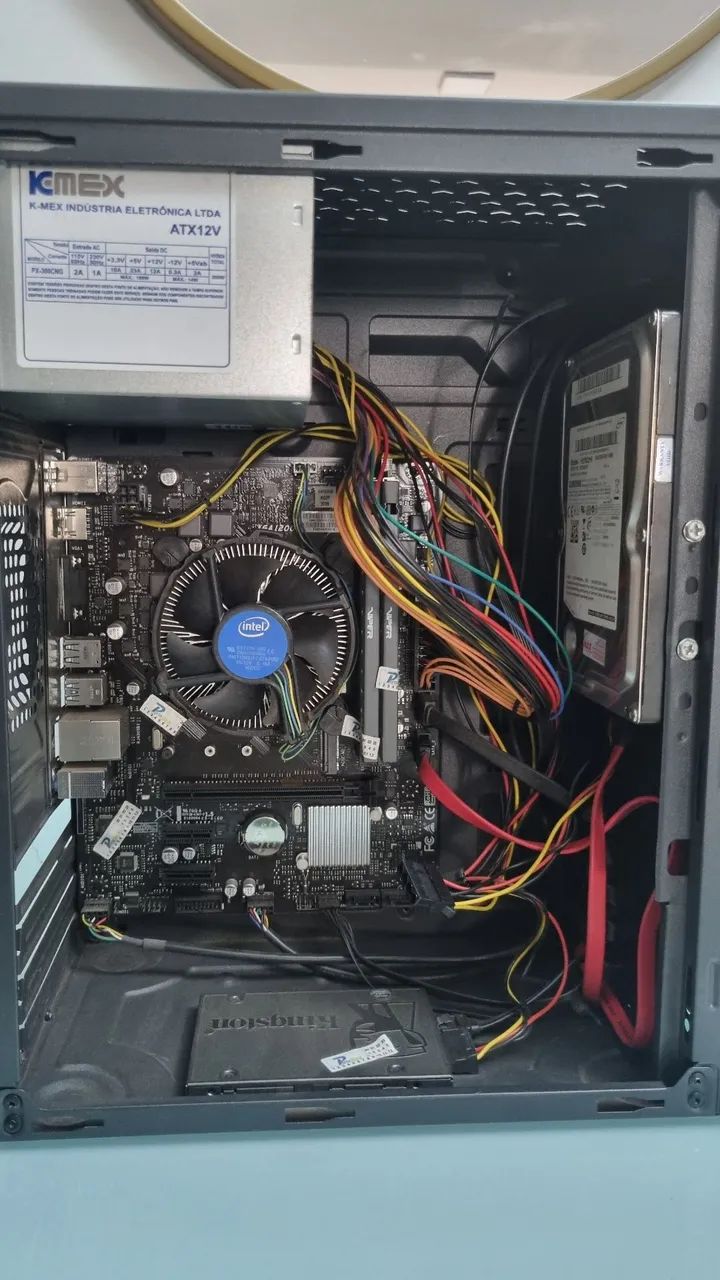 CPU Completo Intel Celeron G5905 | 8GB RAM | SSD + HD | Windows 10 Pro + Office - Foto 3
