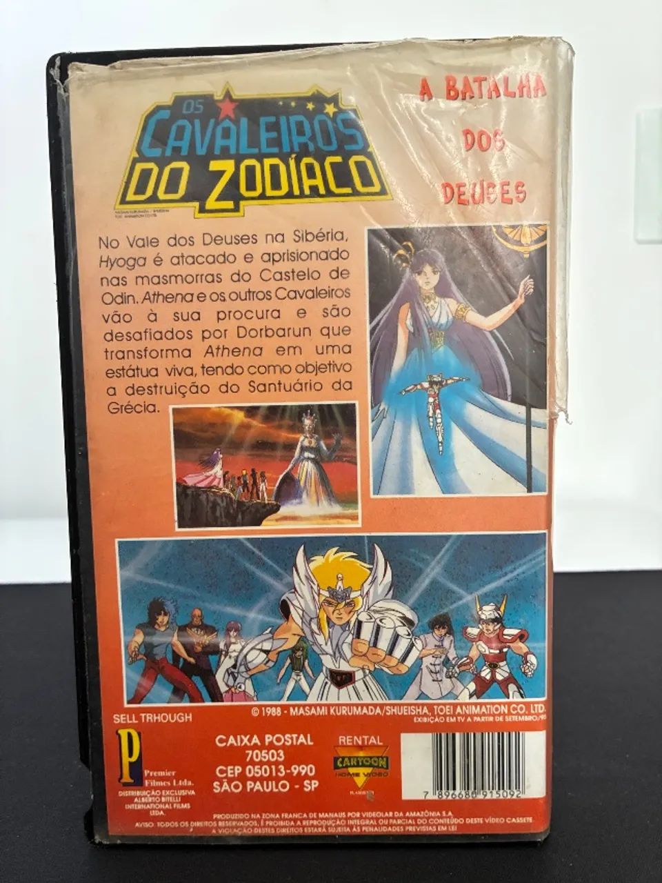 終ノ空　DVD VHS Cavaleiros do Zodíaco - VHS A batalha dos deuses - DVD, Blu-Ray e