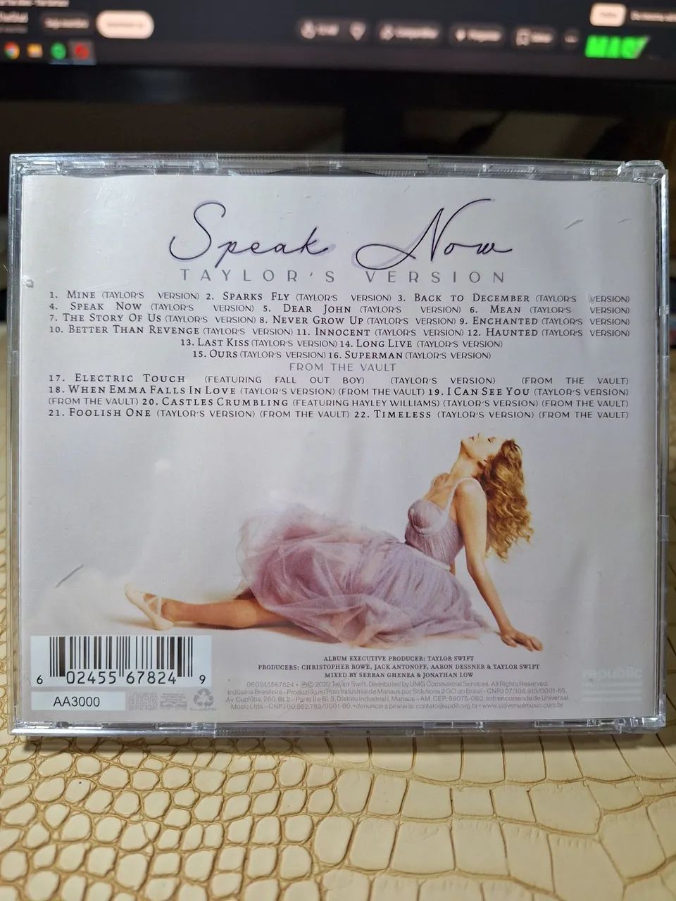 CD Taylor Swift - Speak Now (Taylor's Version) - Foto 2