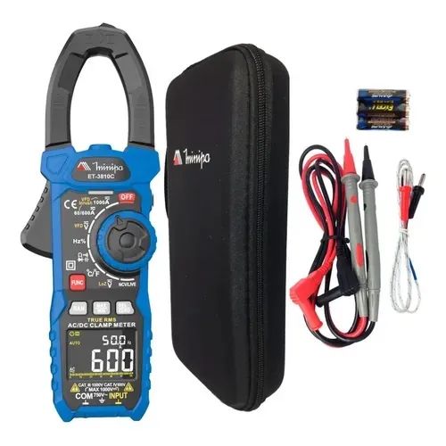 ALICATE AMPERÍMETRO SMART 600A AC-DC /CAT III-600V / TRUE RMS MINIPA SM-3305 - Foto 2