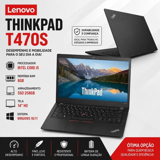 NOTEBOOK THINKPAD T470S I5 
