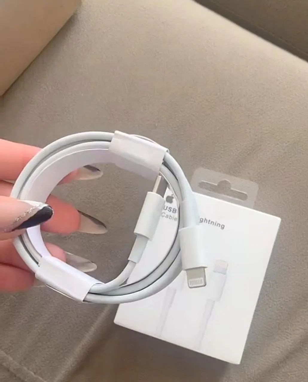 CABO DE CARREGAMENTO PARA IPHONE USB-C PARA LIGHTNINING  - Foto 4