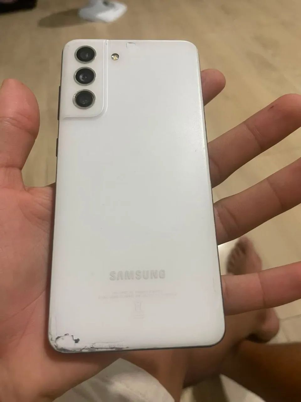 Samsung s21 FE 128gb troco em iPhone - Foto 5