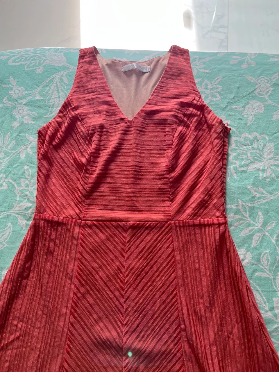 Vestido longo rosa Madame A - Foto 3