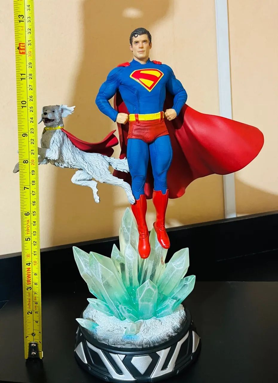 ESTÁTUA SUPERMAN 1/10 DA IRON STUDIOS  - Foto 2