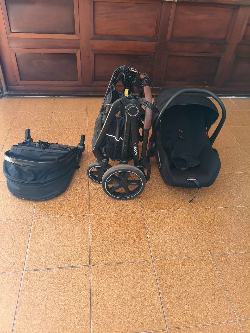 Carrinho 3 em 1 - Kiddo modelo Nomad - 6 meses de uso - SP - Foto 6