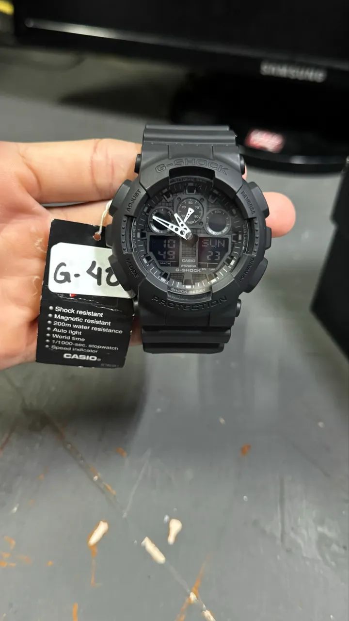 Relógio G-Shock GA-100-1A1DR - CASIO - Foto 2