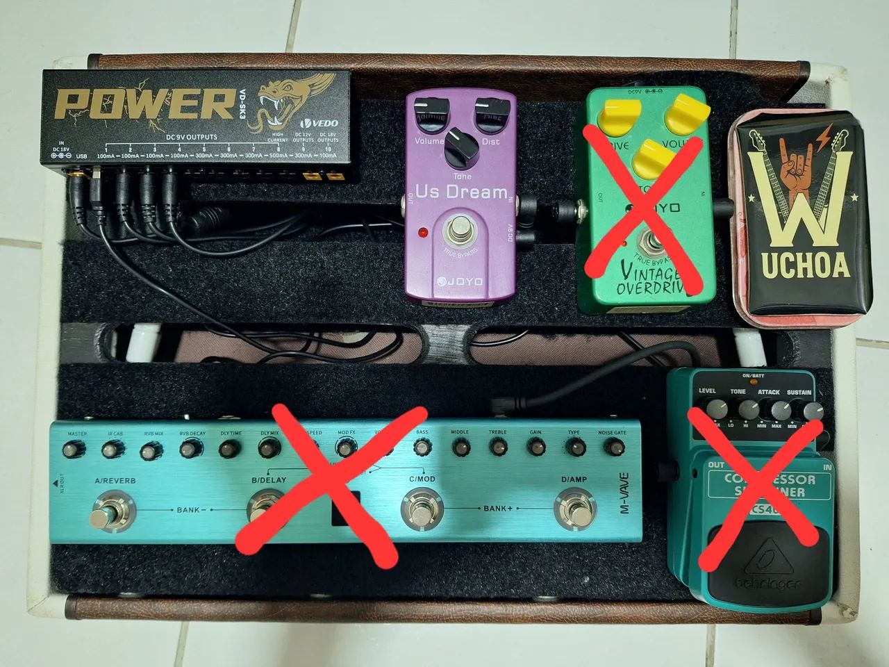 Pedais para Guitarra