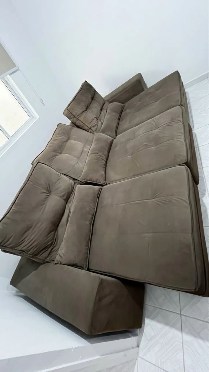 Oportunidade única para você adquirir o seu sofá,lindo,moderno e confortável. - Foto 3