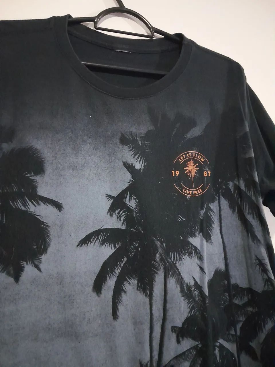 Camisa Let It Flow 1987 Live Free - Foto 2