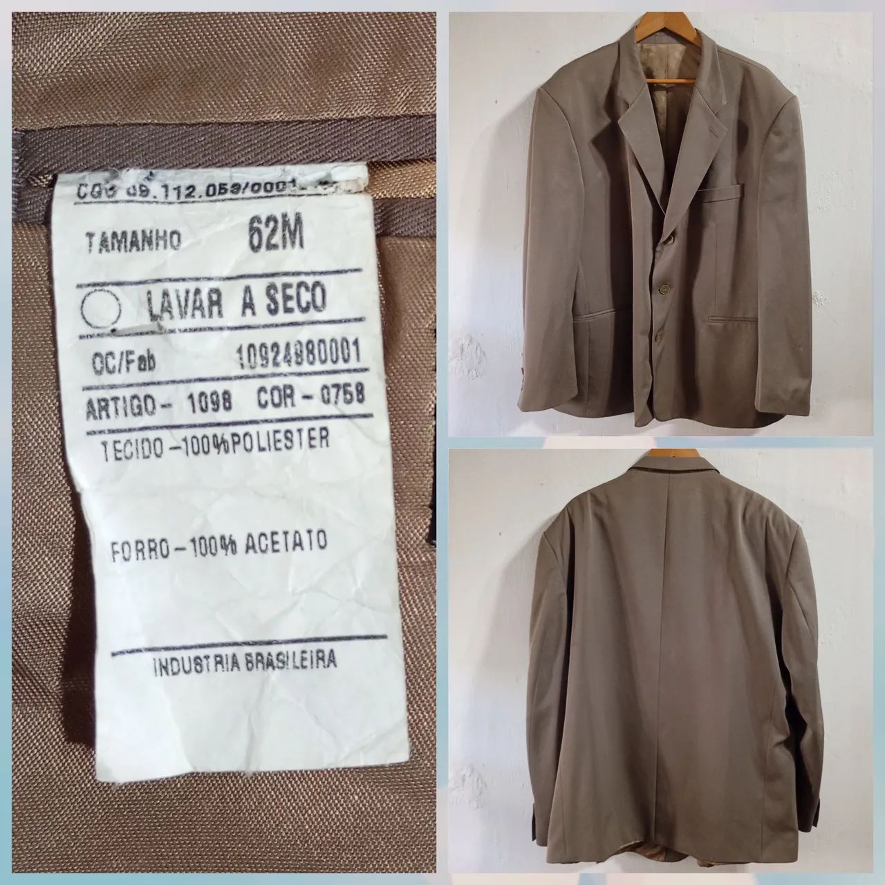 Paletó terno com gravata ( 50 reais ) - Foto 2