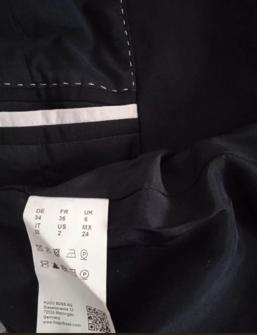 Colete Hugo Boss Preto 36 - Foto 4