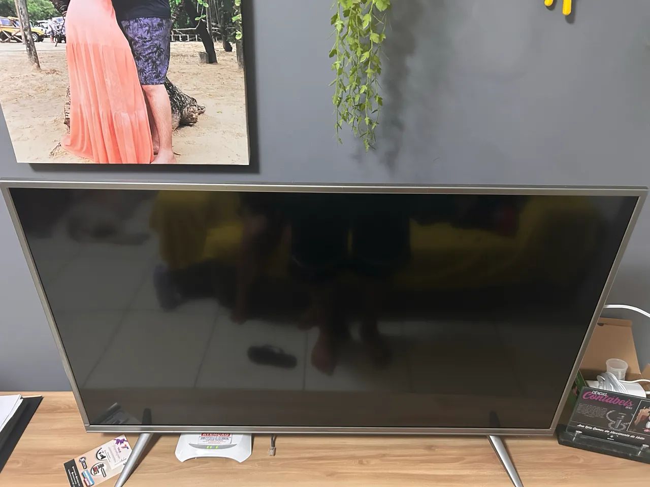 Televisão 49? (Com Defeito) mas com som.  - Foto 3