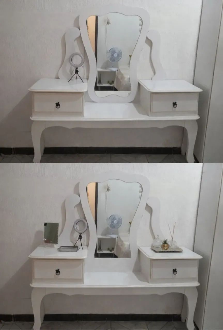 Penteadeira branca luxo 