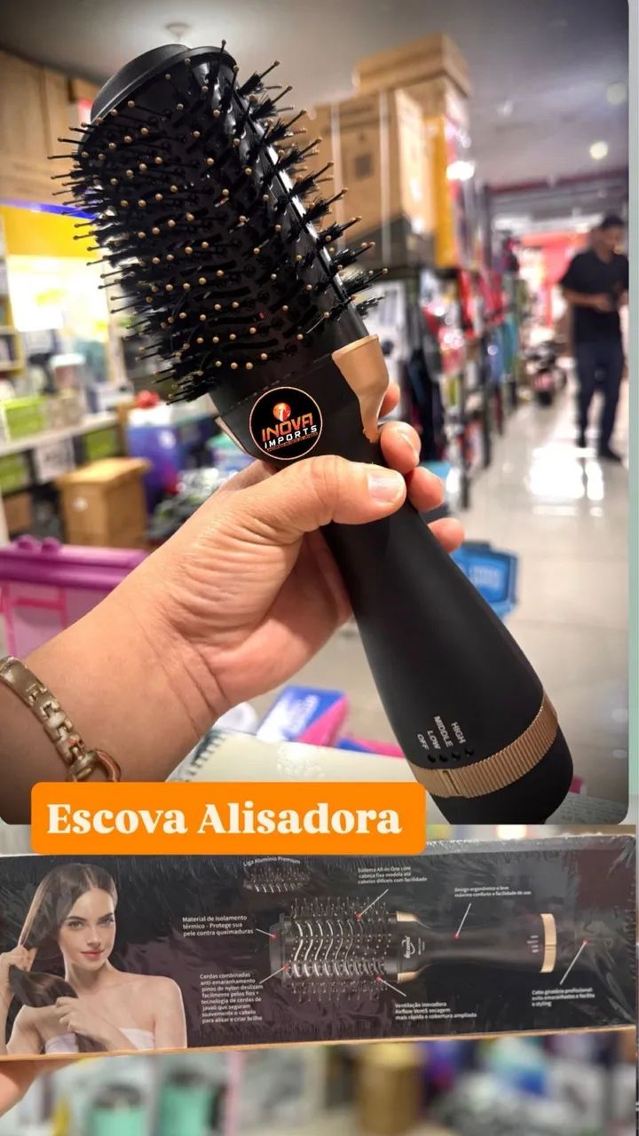 Escova modeladora 