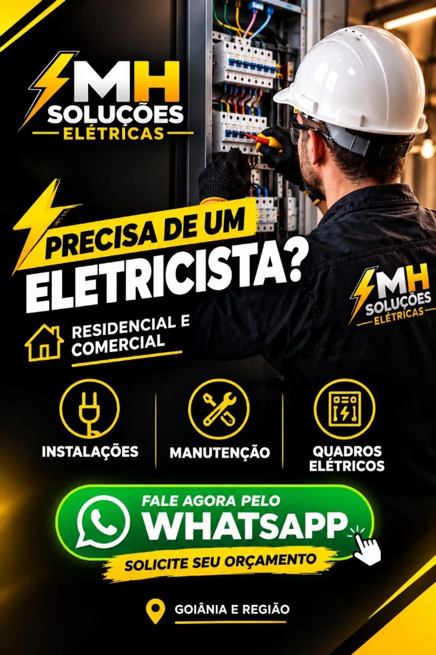 Elétricista em Goiânia 